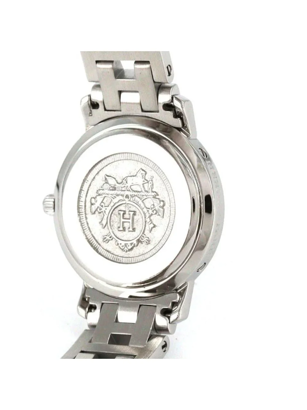 Hermes Clipper SS Quartz Watch